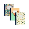 Carpe Diem Floral Love Composition Notebooks, 7.5" x 9.75", College-Ruled, 70 Sheet, Assorted Colors, 3/Pack(9096-CD) New