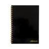 Carpe Diem 1-Subject Notebook, 7.5" x 9.75", Wide-Ruled, 80 Sheets, Black (9375-CD) Discount