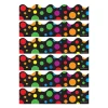 Carson Dellosa Education Big Rainbow Dots Scalloped Border, 39 Feet/Pack, 6 Packs (CD-1255-6) Grade Books