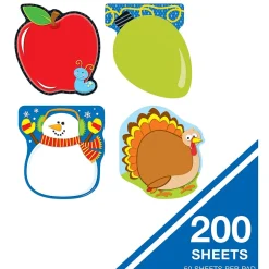 New Holidays Notepad Set, Multicolored (145397) Classroom Paper