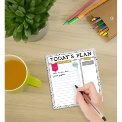 Outlet Today's Plan Notepad Set, Multicolored (145399) Classroom Paper