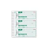 New Cash Receipt Books, 3-to-a-page, Duplicate, 225 Sets/Book, Green Accounting & Record Journals