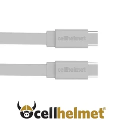 cellhelmet Charge and Sync USB-C to USB-C Cable, 3 Feet (CABLE-C-C-3-R-G)