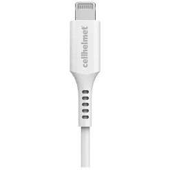 cellhelmet Charge and Sync USB-C to Lightning Round Cable, 6' (CABLE-R-LIGHT-TYPE-C-6)