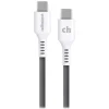 cellhelmet Charge and Sync USB-C to USB-C Round Cable, 6' (CABLE-C-C-6-R-G)