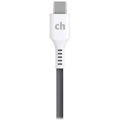 cellhelmet Charge and Sync USB-C to USB-C Round Cable, 6' (CABLE-C-C-6-R-G)