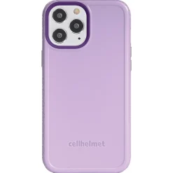 Cell Phone Cases<cellhelmet Fortitude Rugged Case for iPhone 12/12 Pro, Shock Absorbing, Purple (CHELCFORTI61LB)