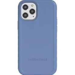 Cell Phone Cases<cellhelmet Fortitude Rugged Case for iPhone 12 Pro Max, Shock Absorbing, Blue (CHELCFORTI67SB)
