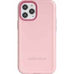 Cell Phone Cases<cellhelmet Fortitude Rugged Case for iPhone 12 Pro Max, Shock Absorbing, Pink (CHELCFORTI67PM)