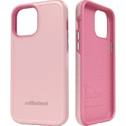 Cell Phone Cases<cellhelmet Fortitude Rugged Case for iPhone 12 Pro Max, Shock Absorbing, Pink (CHELCFORTI67PM)