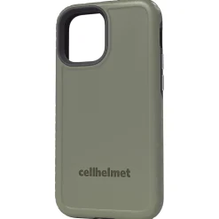 Cell Phone Cases<cellhelmet Fortitude Rugged Case for iPhone 12 mini, Shock Absorbing, Olive Drab Green (CHELCFORTI54OD)