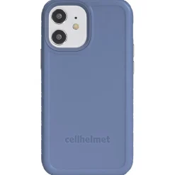 Cell Phone Cases<cellhelmet Fortitude Rugged Case for iPhone 12 mini, Shock Absorbing, Blue (CHELCFORTI54SB)