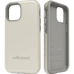 Cell Phone Cases<cellhelmet Fortitude Rugged Case for iPhone 12 mini, Shock Absorbing, Gray (CHELCFORTI54GY)