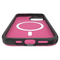 Cell Phone Cases<cellhelmet Fortitude Series MagSafe Phone Case for iPhone 15 (6.1"), Vivid Magenta (C-FORT-i15-6.1-MAG)