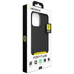 Cell Phone Cases<cellhelmet Fortitude Series MagSafe Phone Case for iPhone 16 Pro Max, Shock Absorbing, Onyx Black (CF-107-BLK)