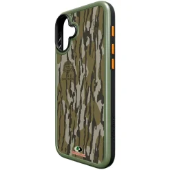 Cell Phone Cases<cellhelmet Fortitude Series MagSafe Phone Case for iPhone 16 Plus, Shock Absorbing, Mossy Oak Bottom Lands (CF-105-MO)