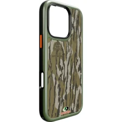 Cell Phone Cases<cellhelmet Fortitude Series MagSafe Phone Case for iPhone 16 Pro, Shock Absorbing, Mossy Oak Bottom Lands (CF-106-MO)