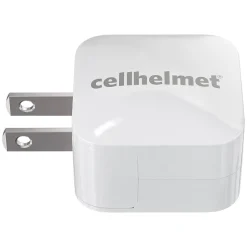 Lightning Cables<cellhelmet Single-USB Wall Charger with USB-C to USB-A Round Cable, 3 ft., 2.4-Amp, White (WALL-2.4+R-C-A-W)