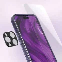 Cell Phone Screen Protectors<cellhelmet Tempered Camera Glass for iPhone 15/iPhone 15 Plus (TEMP-2-CMRA-i15-FULL)