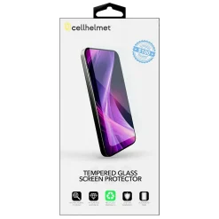 cellhelmet Tempered Glass Screen Protector for iPhone 16 Pro Max with $100 Coverage (ST-107-C100)