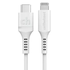 cellhelmet 20-Watt Single-USB Power Delivery Wall Charger with USB-C to Lightning Round Cable, 3 Feet (WALL-PD-20W+R-LIGHT)