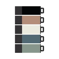 Centon Datastick Pro2 32GB Flash Drives, Assorted Colors, 5/Pack (C1-U2P022-32G-5)* Usb Flash Drives