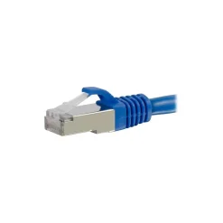 Ethernet Cables<C2G Cables to Go C2G ® 791 1' RJ-45 Male/Male Cat6 Snagless Shielded Ethernet Network Patch Cable, Blue