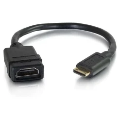 Hdmi Cables<C2G Cables to Go C2G 41356 8" HDMI Mini Adapter Converter Dongle, Black