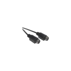 Power Cables<C2G Cables to Go C2G ® 1.5' NEMA 5-15P/NEMA 5-15R Male/Female Flat Plug Standard Power Cord, Black (29804)