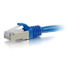 Ethernet Cables<C2G Cables to Go C2G 793 3' RJ-45 Male/Male Cat6 Snagless Shielded Ethernet Network Patch Cable, Blue