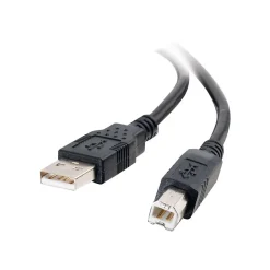 Usb Cables<C2G Cables to Go C2G 6.56 ft. USB A Male/B Male, Black (28102)
