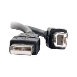 Usb Cables<C2G Cables to Go C2G 6.56 ft. USB A Male/B Male, Black (28102)