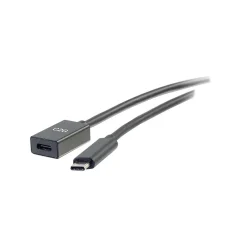 Usb Cables<C2G Cables to Go C2G 3' USB C Cable, Black (28658)