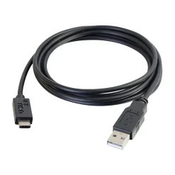 Usb Cables<C2G Cables to Go C2G 6' USB C Male/A Male, Black (28871)
