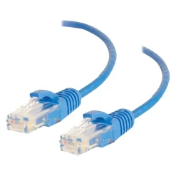 Ethernet Cables<C2G Cables to Go 10' CAT-6 UTP Ethernet Patch Cable, 28 AWG, Blue (01083)