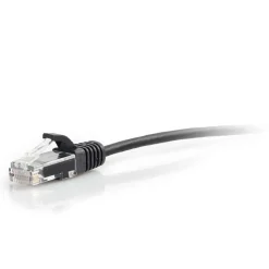 Ethernet Cables<C2G Cables to Go 7' CAT-6 UTP Ethernet Patch Cable, 28 AWG, Black (01106)