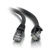 Ethernet Cables<C2G Cables to Go C2G 3ft Cat5e Snagless Unshielded (UTP) Network Patch Cable - Black