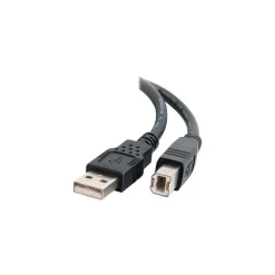 Usb Cables<C2G Cables to Go C2G 1m USB 2.0 A/B Cable - Black (3.3ft)