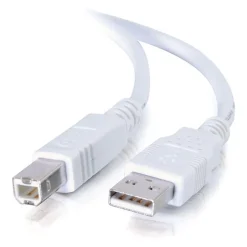 Usb Cables<C2G Cables to Go C2G 1m USB 2.0 A/B Cable, White