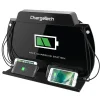 ChargeTech USB Charging Station for Most Smartphones, Black (CT-300061)