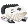 Online Charles Leonard® Dry Erase Dual Sided Magnetic Lapboard Class Pack, 9" x 12" (CHL35040) Dry Erase