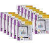 CLI Charles Leonard Economy Weight Sheet Protector, 8.5" x 11", Clear, 15 Per Pack, 12 Packs (CHL48115-12) New