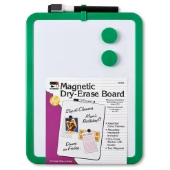New Charles Leonard Magnetic Dry Erase Board, 8 1/2