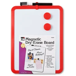New Charles Leonard Magnetic Dry Erase Board, 8 1/2