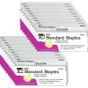 Charles Leonard Standard Staples, 1/4" Leg Length, 5000 Staples/Box, 20 Boxes (CHL84500-20) Hot