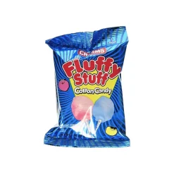 Gummy & Chewy Candy<Charms Fluffy Stuff Fruit Cotton Candy, 1 oz, 12/Box (209-00127)
