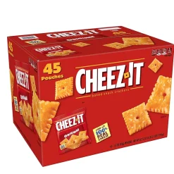 Crackers<Cheez-It Original Crackers, 1.5 oz, 45/Carton (KEE71717)