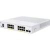 Cisco 350 CBS350-16P-2G-NA 18 Ports Gigabit Ethernet Rack Mountable Switch* Ethernet Switches & Splitters