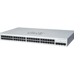 Cisco 220 48-Port Gigabit Ethernet Managed Switch, Silver (CBS22048FP4XNA)* Ethernet Switches & Splitters