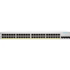 Cisco 220 48-Port Gigabit Ethernet Managed Switch, Silver (CBS22048FP4XNA)* Ethernet Switches & Splitters